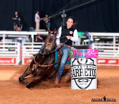 Clarice Negrão é a campeã da categoria Silver Race do campeonato promovido pela ANTT (Foto: André Silva) 