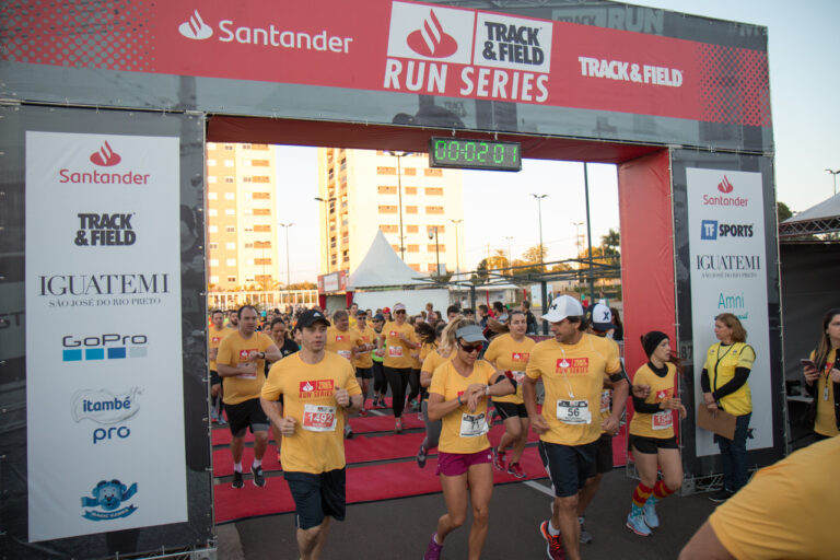 Etapa Iguatemi Rio Preto do Santander Track&Field Run Series acontece em maio