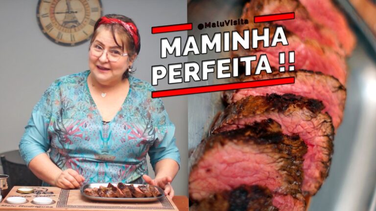 Maminha no chimichurri e manteiga feita em casa