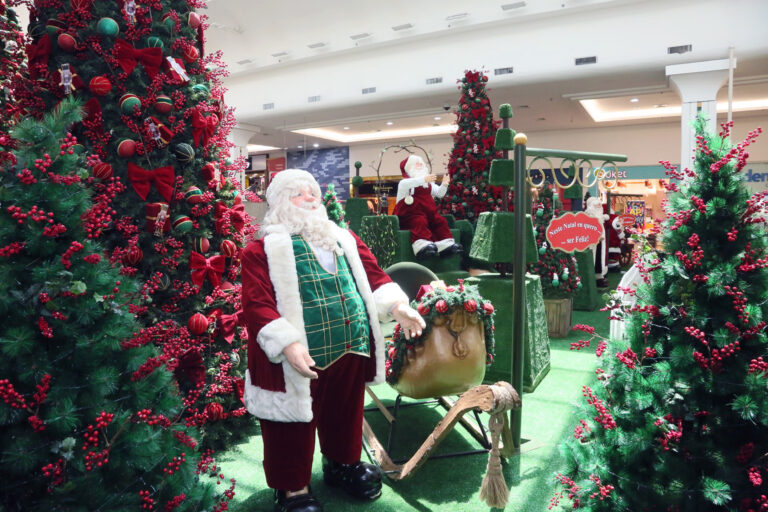 Rio Preto Shopping tem ” Jardim de Natal”