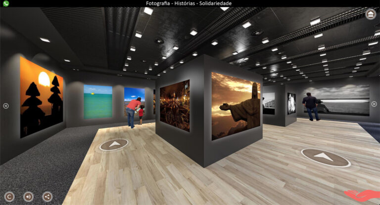 Fotógrafo organiza exposição virtual 360 graus interativa de cunho solidário