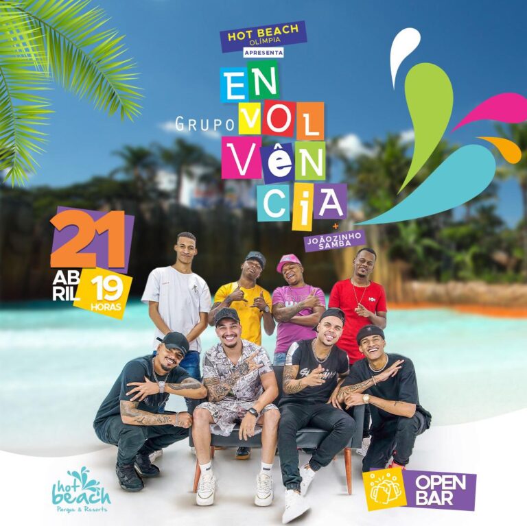 Grupo Envolvência se apresenta no Hot Beach