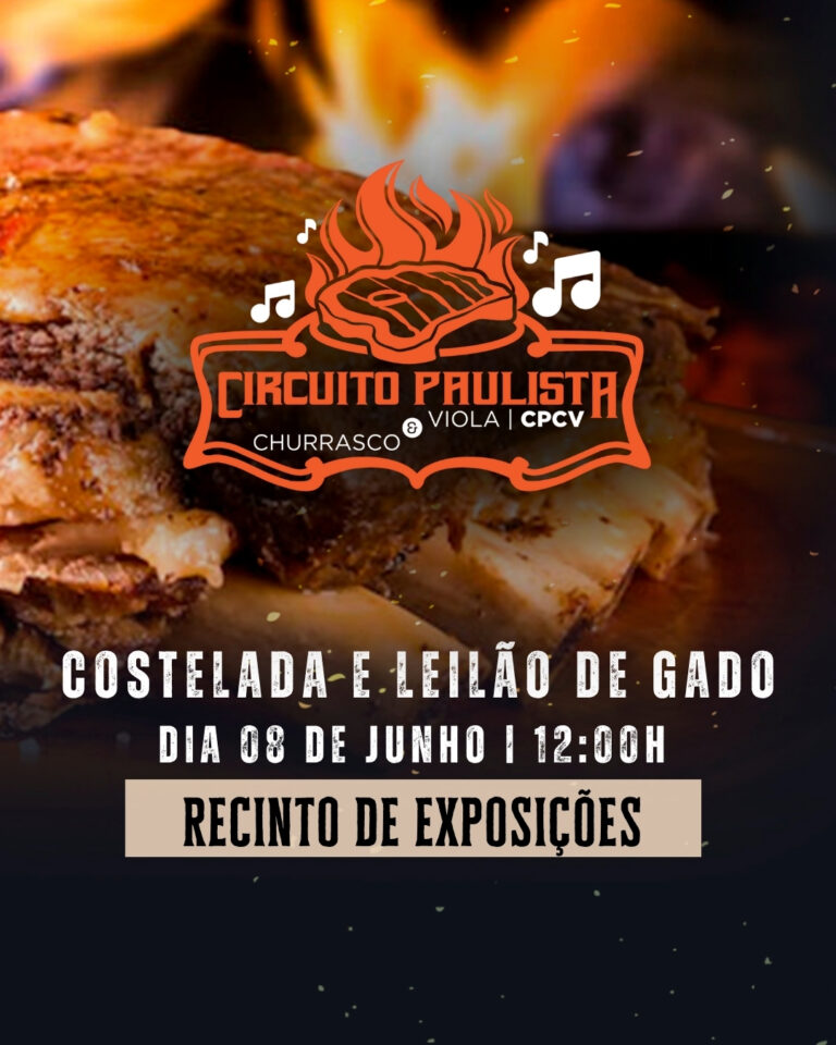 São José do Rio Preto recebe 1ª edição do Circuito Paulista de Churrasco e Viola, com renda 100% beneficente
